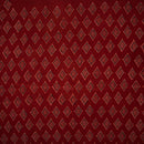 Maroon Color Double Kaam Vegetable Print Gamathi Cotton Fabric