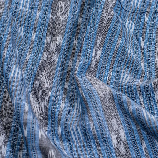 Handloom Sambalpuri Ikat Cotton Fabric 1.07 Meters[42 inches] Width 