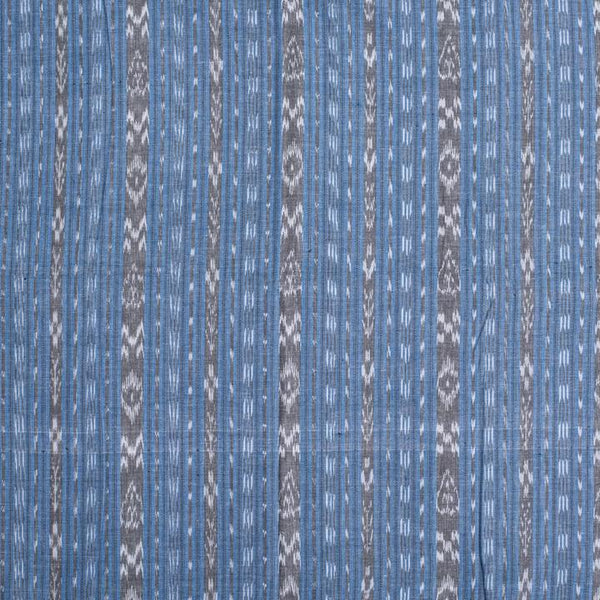 Handloom Sambalpuri Ikat Cotton Fabric 1.07 Meters[42 inches] Width 