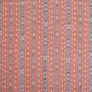 Peach Orange Handloom Sambalpuri Ikat Pattern Cotton Fabric 1.07 Meters[42 inches] Width 