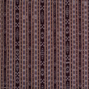 Coffee To Purple Two Tone Handloom Sambalpuri Ikat Pattern Cotton Fabric 1.07 Meters[42 inches] Width 