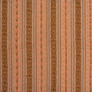 Peach Two Tone Handloom Sambalpuri Ikat Pattern Cotton Fabric 1.07 Meters[42 inches] Width 