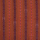 Maroon Two Tone Handloom Sambalpuri Ikat Pattern Cotton Fabric 1.07 Meters[42 inches] Width 