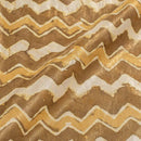 Bronze Mist Colour Dabu Print Mashru Gaji Fabric