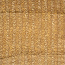 Bronze Mist Colour Dabu Print Mashru Gaji Fabric