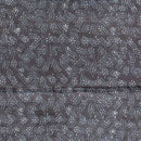 Steel Grey Colour Dabu Print Mashru Gaji Fabric