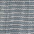 Steel Grey Colour Dabu Print Mashru Gaji Fabric