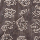 Cedar Colour Dabu Leaves Print Kantha Cotton Fabric 
