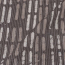 Cedar Colour Dabu Leaves Print Kantha Cotton Fabric 