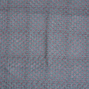Grey Colour Hand Block Floral Print Cotton Mal Fabric