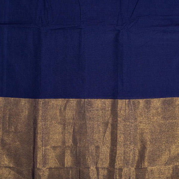 Mercerised Cotton With one Side Big Border Fabric for Sarees and Kurtis