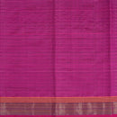 Hot Pink Colour Mercerised Cotton With Two Side Zari Border Fabric for Sarees and Kurtis