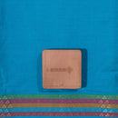 Sky Blue Colour Plain With Daman Border South Cotton Fabric