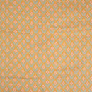 Mustard  Colour Floral Print Muslin Feel Viscose Fabric