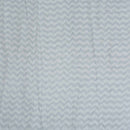 Smoke Colour Chevron Print Muslin Feel Viscose Fabric