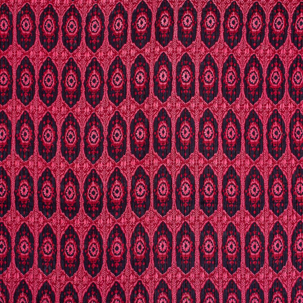 Maroon Black Colour Floral Print Pin Tucks Cotton Fabric 34 inch Width