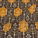 Cedar Colour Floral Print 35 inch Width Pin Tucks Cotton Fabric 