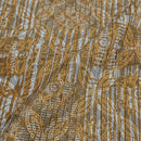 Cedar Colour Dabu Block Print 36 inch Width Pin Tucks Cotton Fabric 