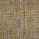 Cedar Colour Dabu Block Print 36 inch Width Pin Tucks Cotton Fabric 