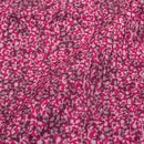 Pink Colour Dabu Block Print 37 inch Width Pin Tucks Cotton Fabric 