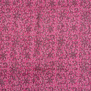 Pink Colour Dabu Block Print 37 inch Width Pin Tucks Cotton Fabric 