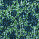 Indigo Colour Dabu Block Print 37 inch Width Pin Tucks Cotton Fabric 