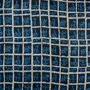 Indigo Colour Authentic Hand Block Print Pin Tucks Cotton Fabric