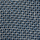 Indigo Colour Authentic Hand Block Print Pin Tucks Cotton Fabric