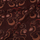 Maroon Colour Authentic Hand Block Print Mal Type Cotton Fabric