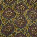 Mehndi Green Colour Authentic Hand Block Print Bagru Cotton Fabric