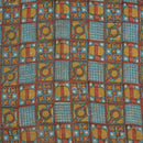 Blue Radiance Colour Authentic Hand Block Print Bagru Cotton Fabric