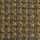 Mustard Brown Colour Unique Dabu With Screen Print Cotton Fabric