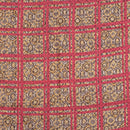 Cedar Colour  Unique Dabu With Screen Print Cotton Fabric