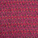 Pink Colour Unique Dabu With Screen Print Cotton Fabric