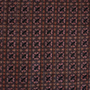 Black Colour Unique Dabu With Screen Print Cotton Fabric