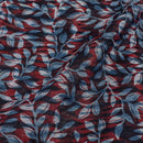 Indigo Colour Shibori Mono Chanderi Fabric Pre Cut Of 2.50 Meter Width 40 inches