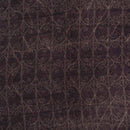 Burgundy Colour Bagru Dabu Hand Block Print Munga Feel Silk Fabric