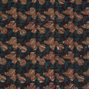 Dark Maroon Colour Bagru Print Kantha Cotton Fabric