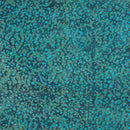 Blue Colour Dabu Print Cotton Satin Fabric 42 inch Width
