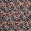 Dusty Rose Colour Floral Print Jawatha Cotton Fabric 