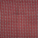Maroon Colour Quirky Print Jawtha Cotton Fabric 42 inch Width