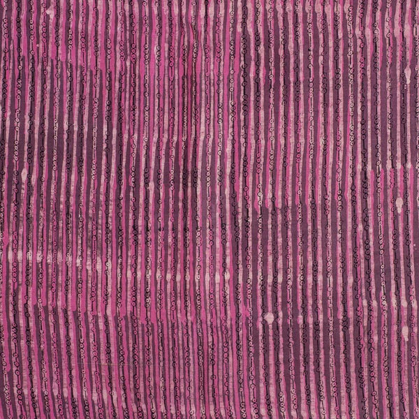 Lavender Colour Geometric Print Chanderi Feel Viscose Fabric 40 inches Width